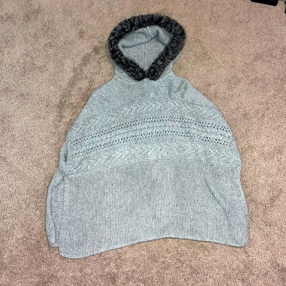 Gap kids sweater poncho